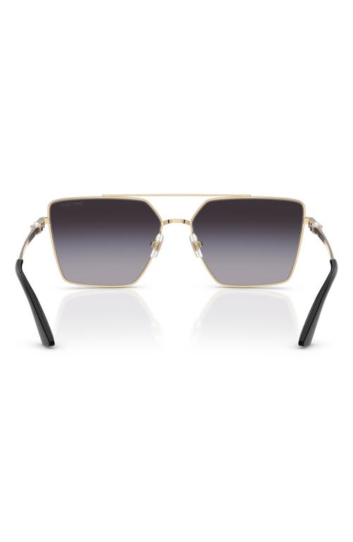 Jimmy Choo Joss 58mm Gradient Square Sunglasses In Multi