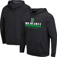 COLOSSEUM Men's Colosseum Black Marshall Thundering Herd Lantern Pullover Hoodie