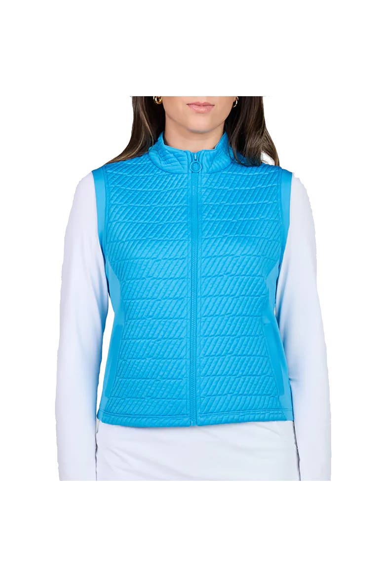 Staples Womens Golf Vest, Main, color, Electric Blue