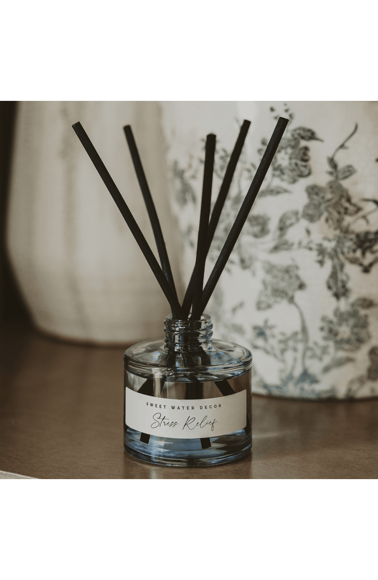 SWEET WATER DECOR Stress Relief Reed Diffuser, Alternate, color, Spa Day