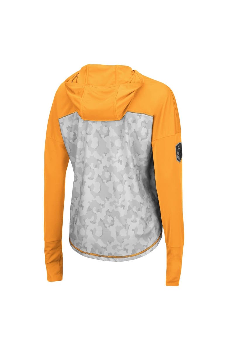 COLOSSEUM Women's Colosseum Arctic Camo/Tennessee Orange Tennessee Volunteers OHT Military Appreciation Mission Arctic Camo Hoodie Long Sleeve T-Shirt, Alternate, color, 