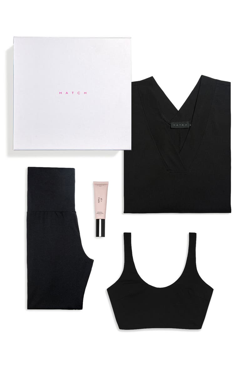 The Hospital Departure Maternity Gift Set, Alternate, color, BLACK