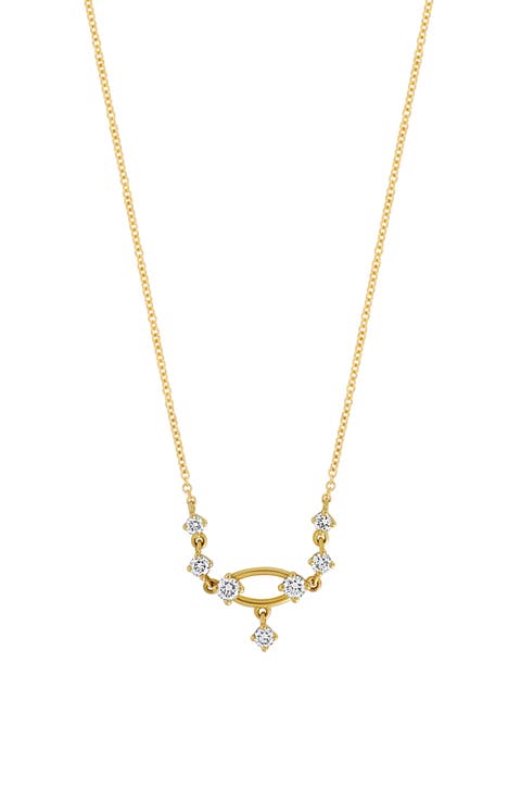 Liora 18K Yellow Gold Diamond Pendant Necklace
