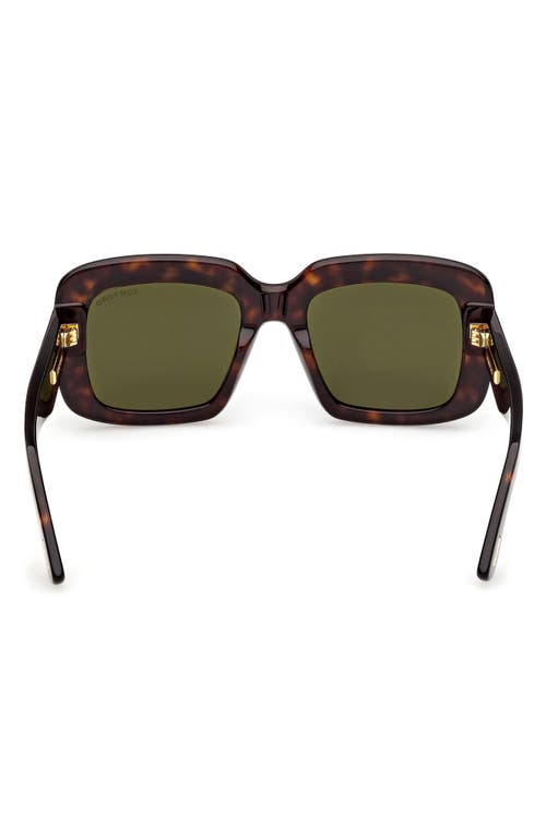 Tom Ford 53mm Square Sunglasses