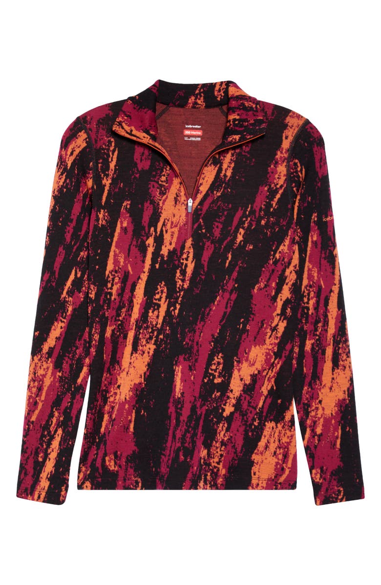 Icebreaker 250 Vertex Merino Wool Quarter Zip Pullover, Alternate, color,