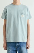 Scalpers Washed effect printed T-shirt