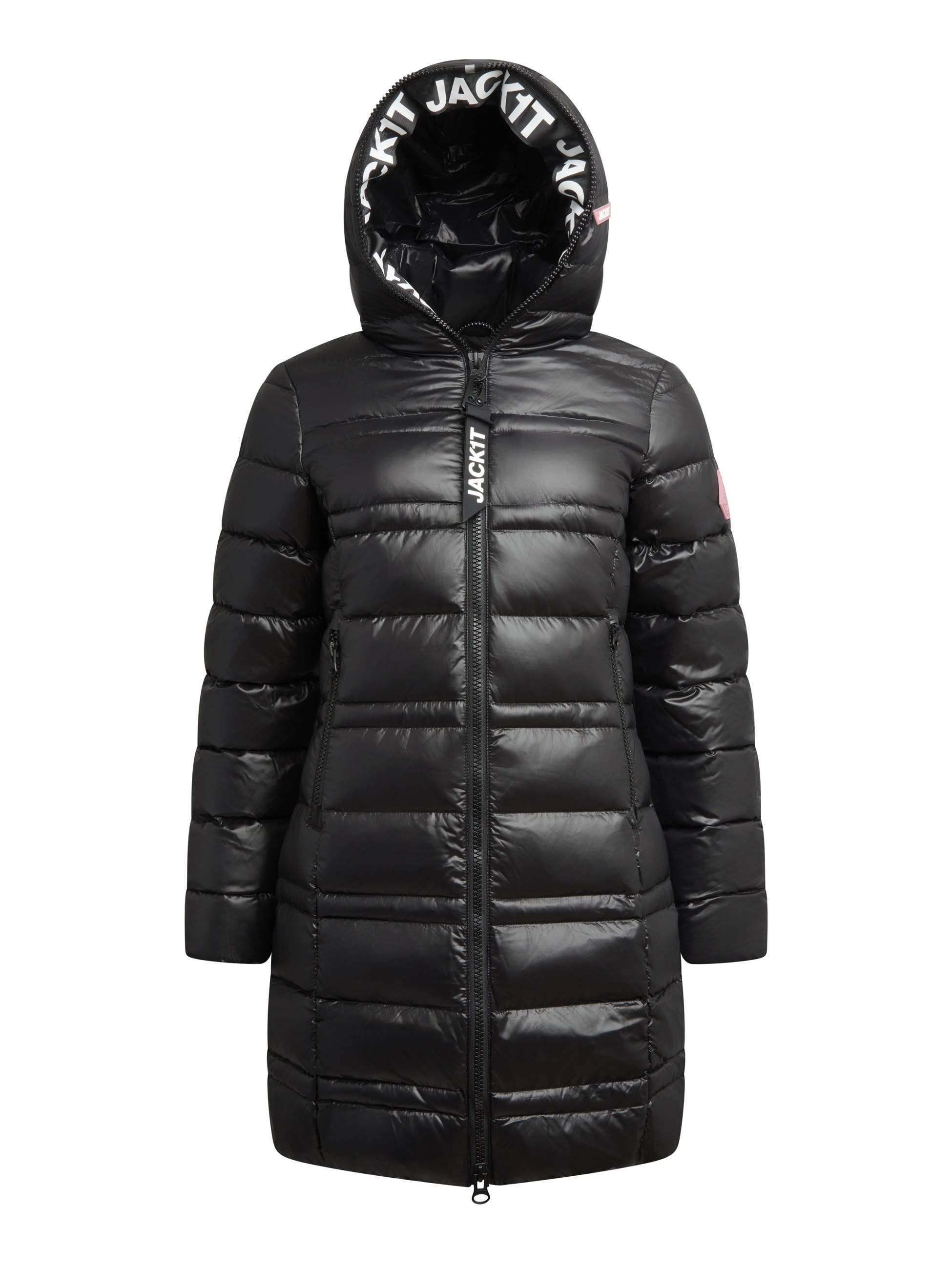 R4D Tramline Hooded Puffer Coat - image 2