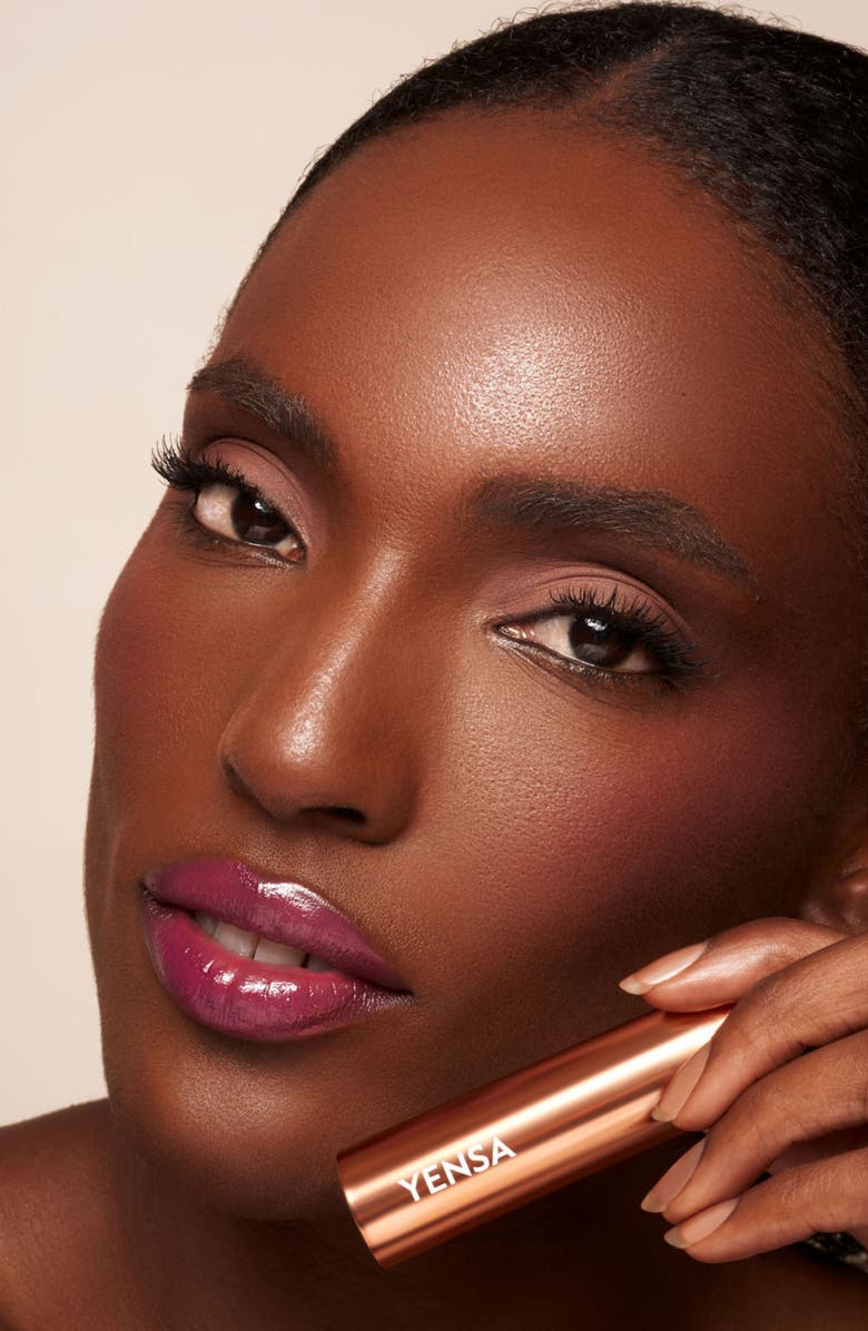 YENSA Vibrant Silk Hydrating Hyaluronic + Vitamin E Lipstick, Alternate, color, Edgy
