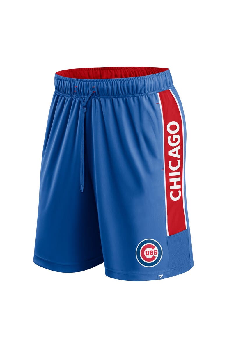 FANATICS Men's Fanatics Branded Royal Chicago Cubs Win The Match Defender Shorts, Alternate, color, 