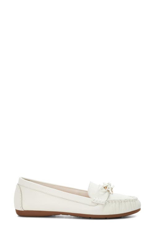 Dune London Grovers Loafer In White