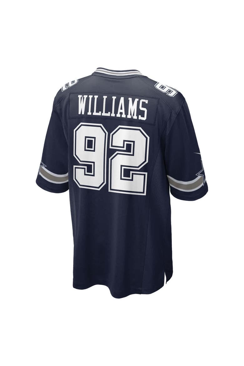 Men's Nike Quinnen Williams Navy Dallas Cowboys Team Game Jersey, Alternate, color, Navy
