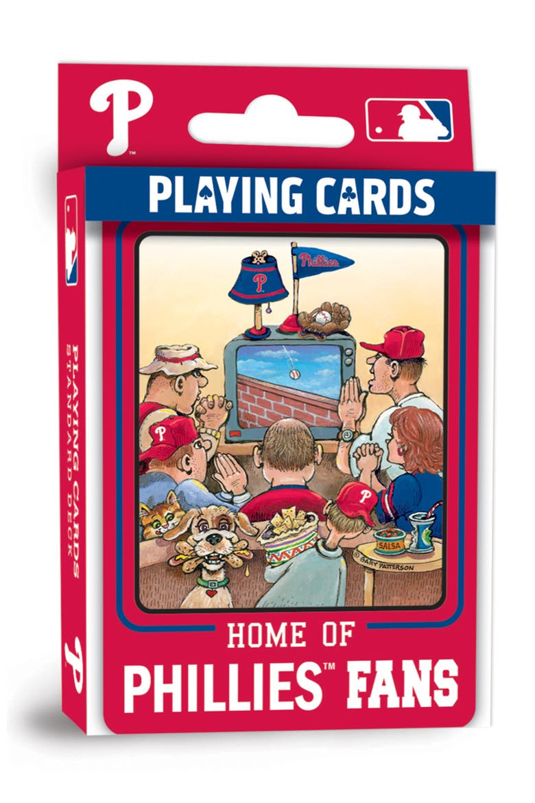 Philadelphia Phillies Fan Playing Cards, Main, color, Multicolor