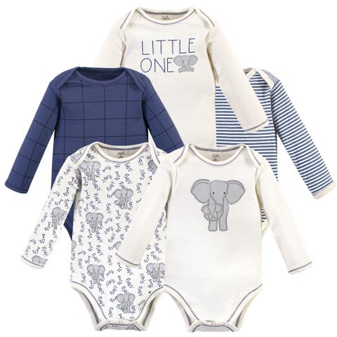 Organic Cotton Long-Sleeve Bodysuits