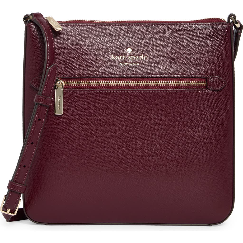 Kate Spade New York North/south Crossbody Bag In Burgundy