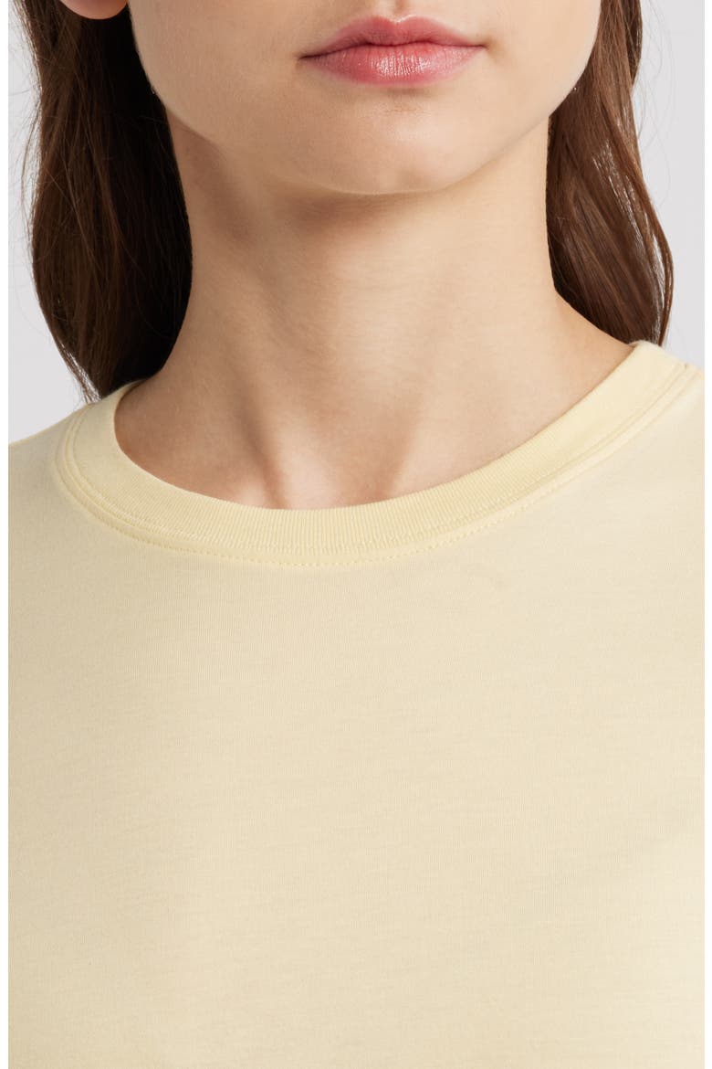 The Baby Tee, Alternate, color, BUTTER