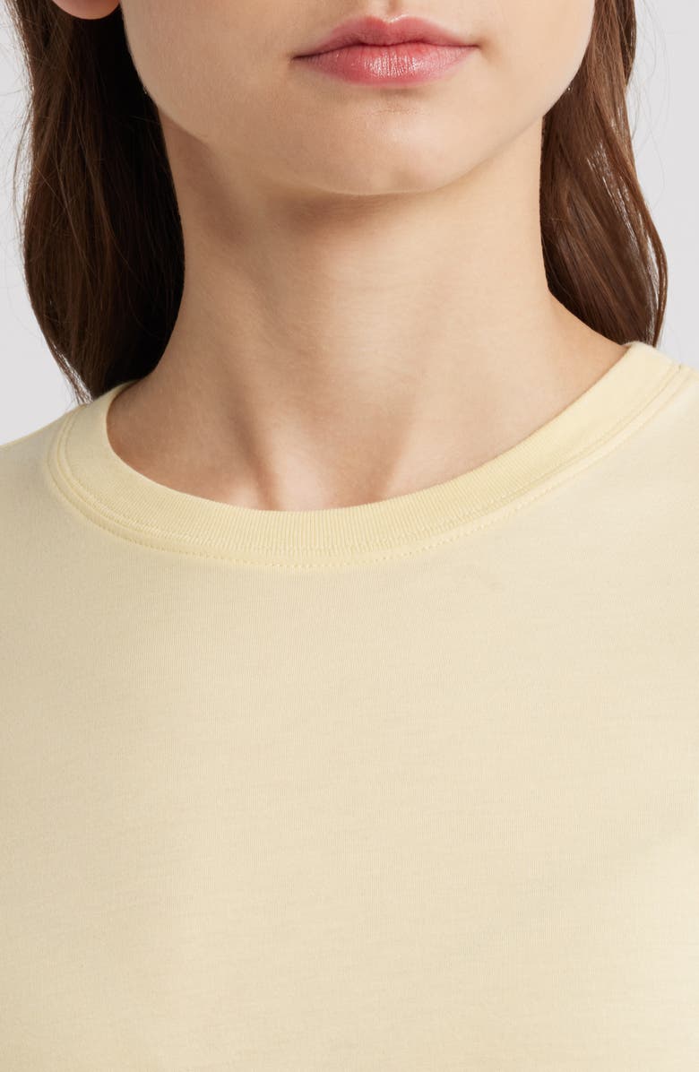 FRAME The Baby Tee, Alternate, color, Butter