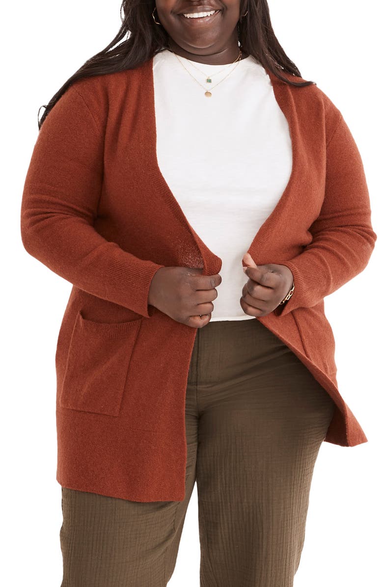 Madewell Coziest Yarn Kent Cardigan, Main, color,