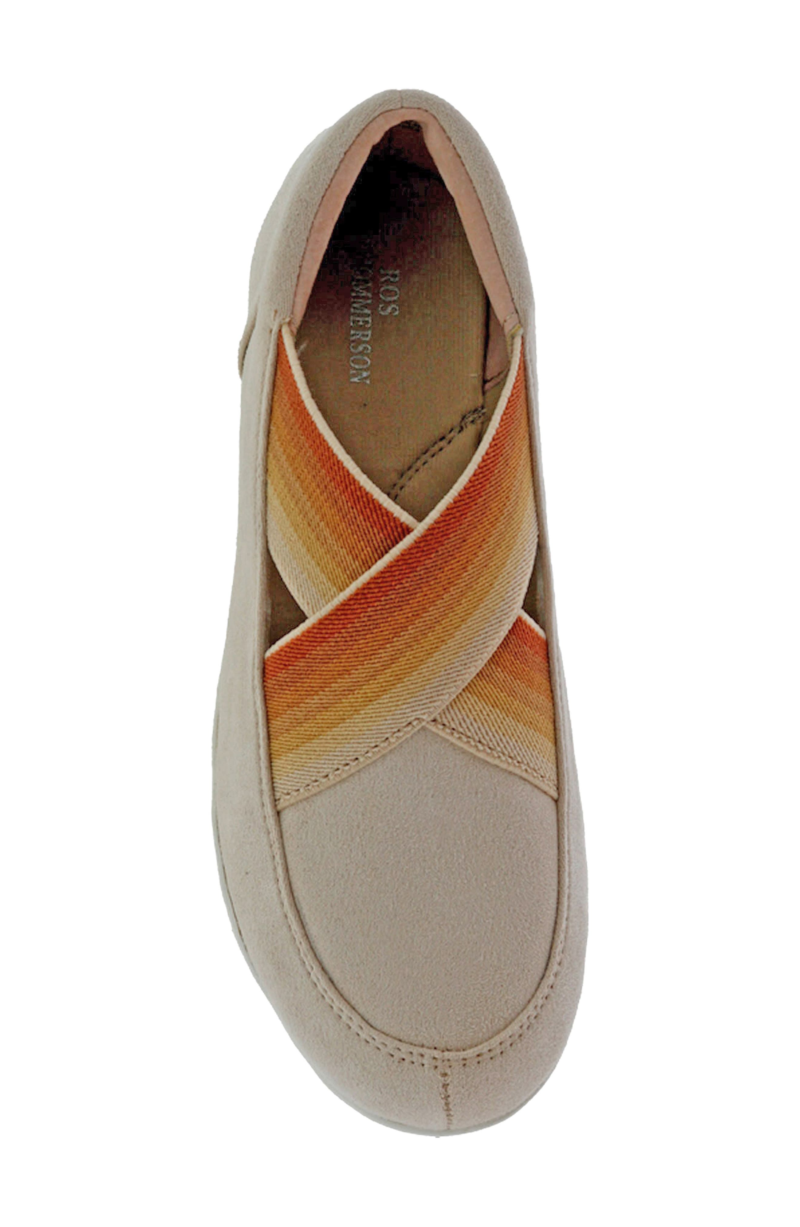 Ros Hommerson Clever Loafer, Alternate, color, Beige Textile Combo