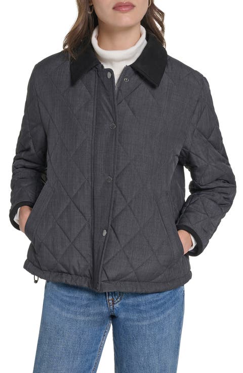 Crosshatch Quilted Jacket