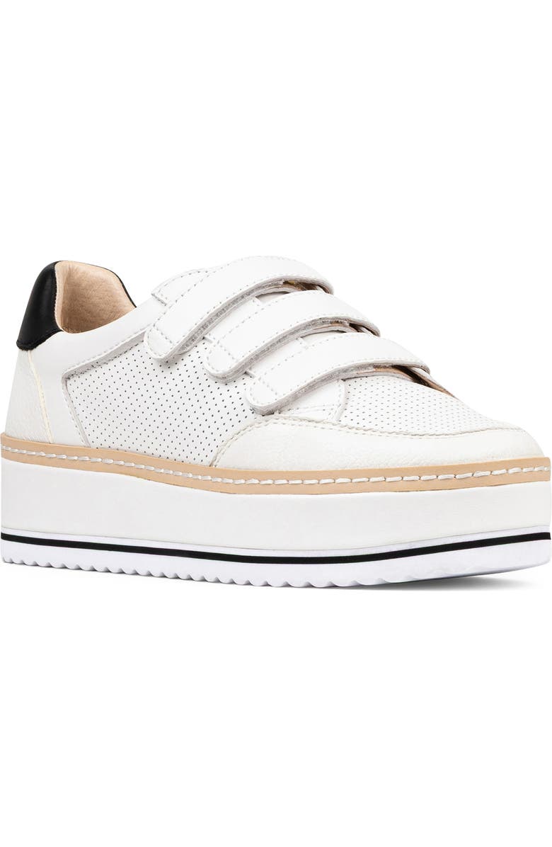 Donald Pliner Platform Sneaker, Main, color, Off White
