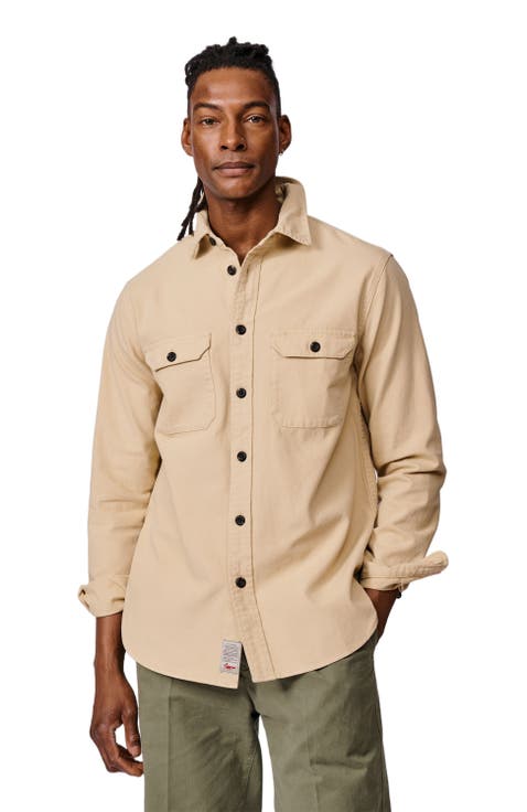 Henderson Canvas Relaxed Fit Overshirt