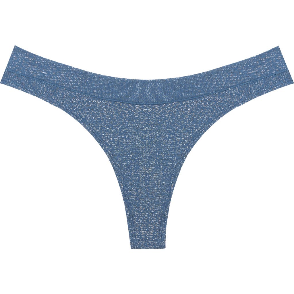 Cuup The Thong Lurex In Blue