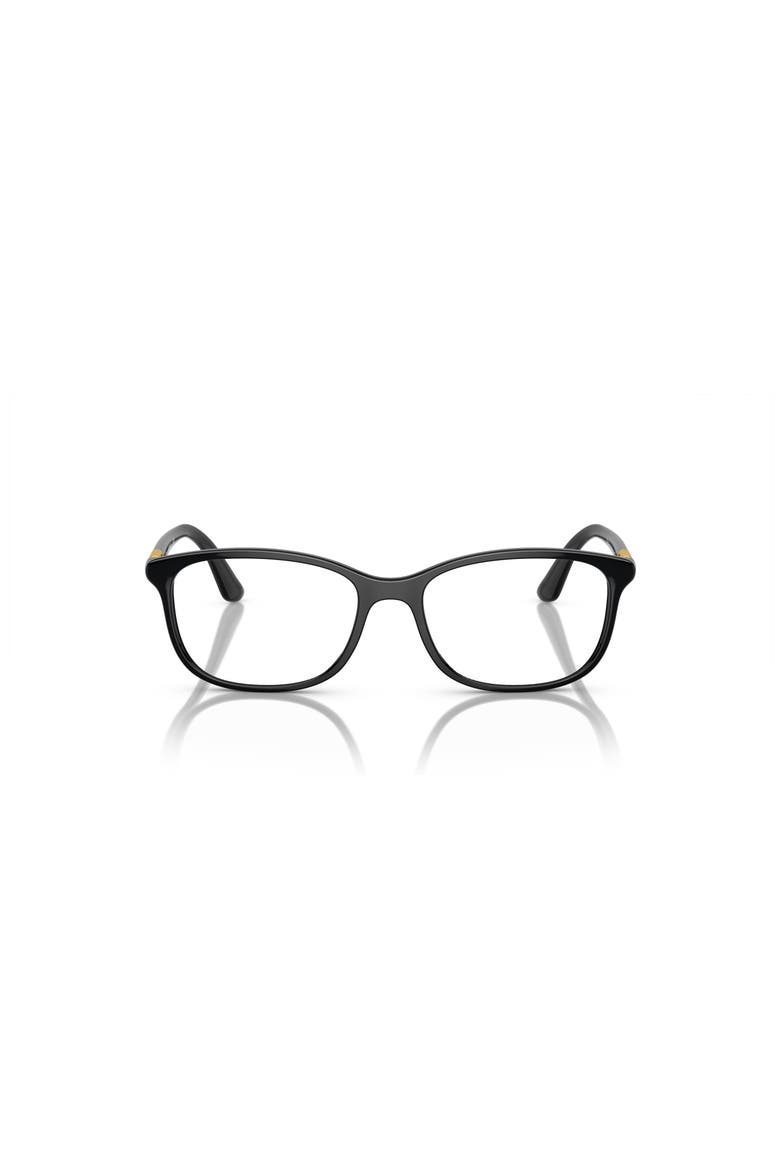 53mm Rectangle optical glasses, Alternate, color, Black