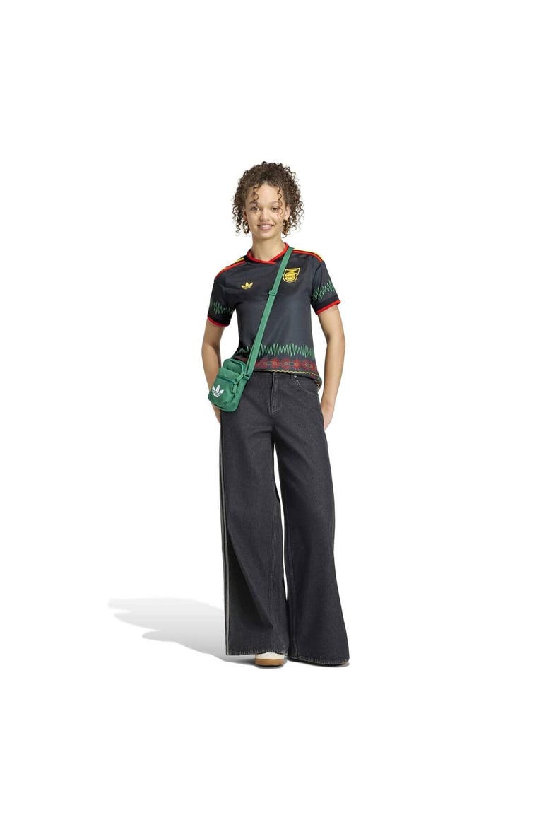 Women's adidas Black Jamaica National Team 2026 Away Replica Jersey, Alternate, color, Black