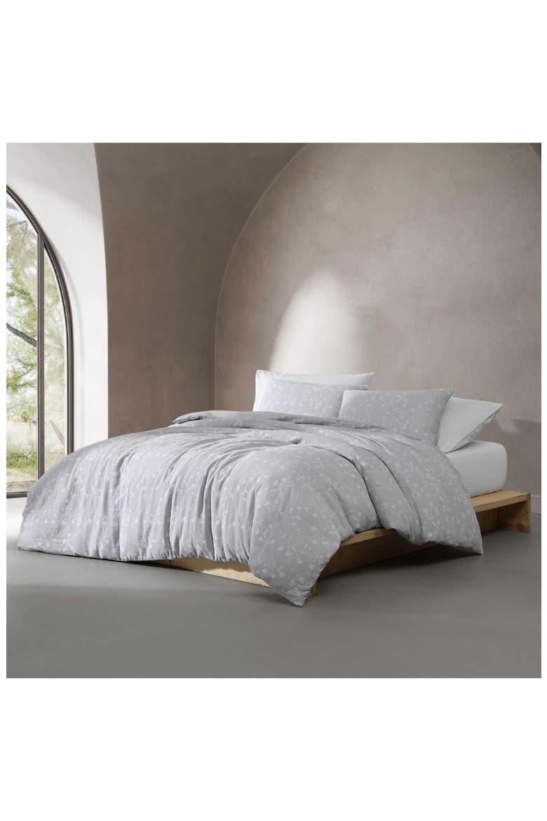 Umbra Floral Comforter & Shams Set, Alternate, color, LIGHT / MEDIUM GREY