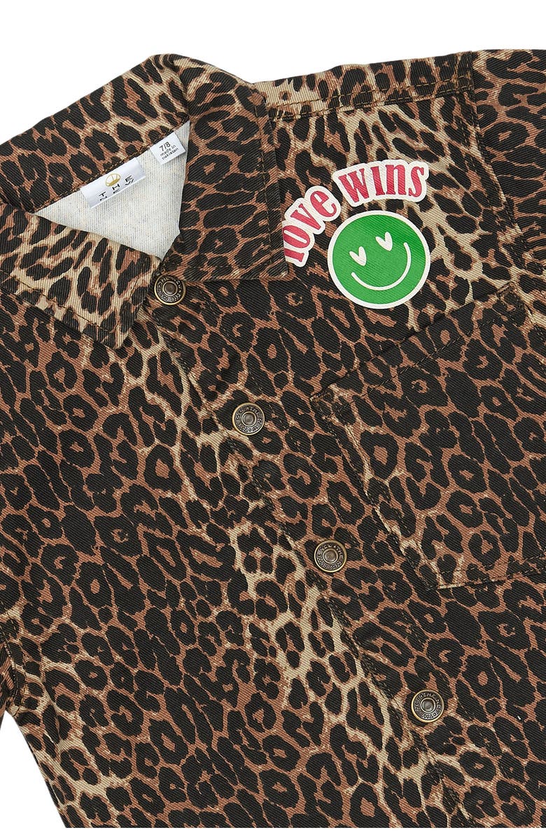 THE NEW Kids' Panya Denim Overshirt, Alternate, color, Feather Gray