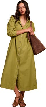 Celtic & Co. Longline Overshirt Dress