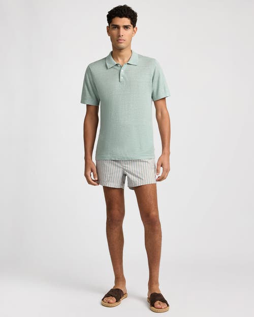 Onia Calder Side Elastic 4"  Swim Trunk In Multi