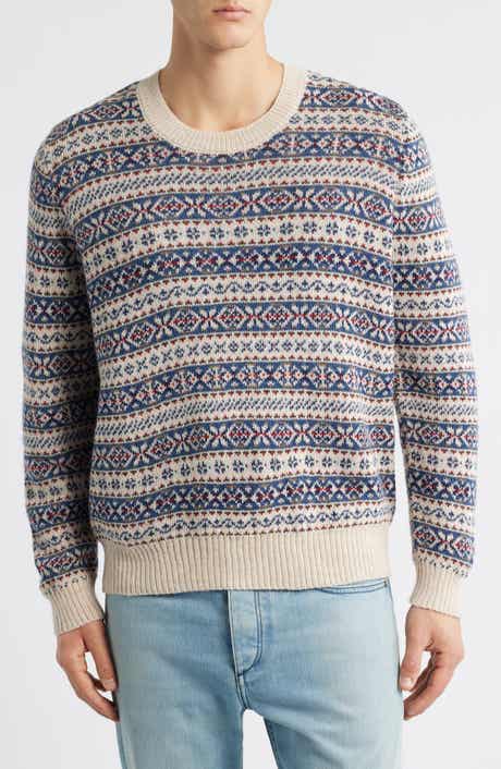 Corridor Fair Isle Alpaca Blend Crewneck Sweater