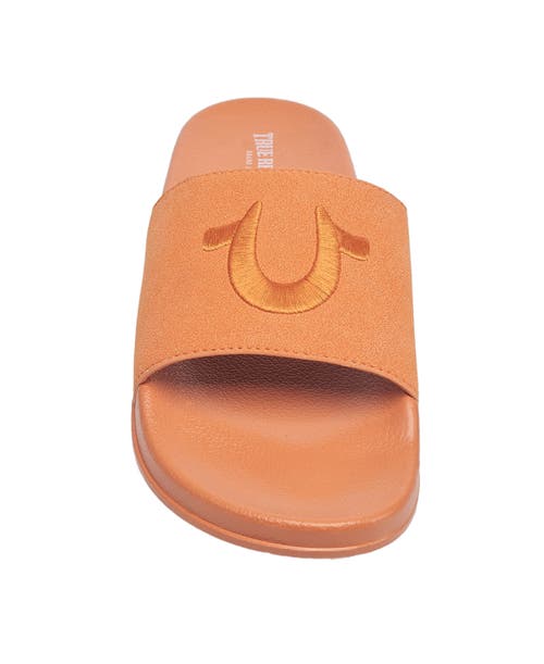 True Religion Asap Logo Slide In Orange