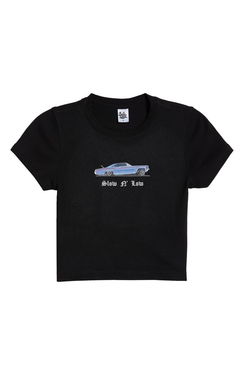 Bella Doña Slow N' Low Cotton Baby Tee, Alternate, color, 