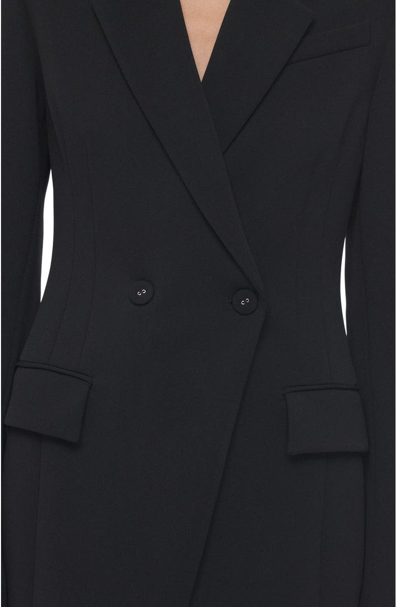 Another Tomorrow JERSEY JACKET, Alternate, color, Black