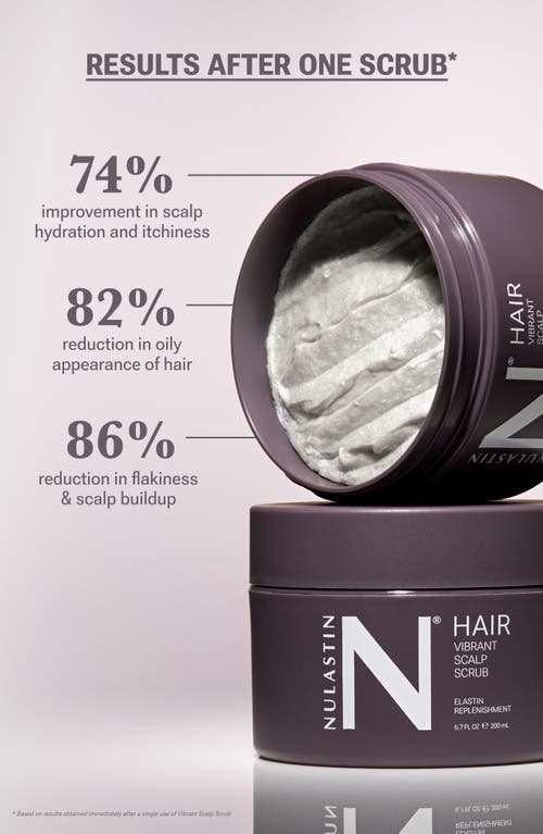 Nulastin Vibrant Scalp Scrub In Transparent