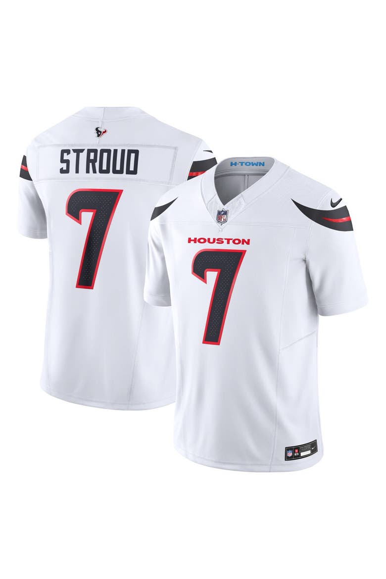 Men's Nike C.J. Stroud White Houston Texans Vapor F.U.S.E. Limited Jersey, Alternate, color, White
