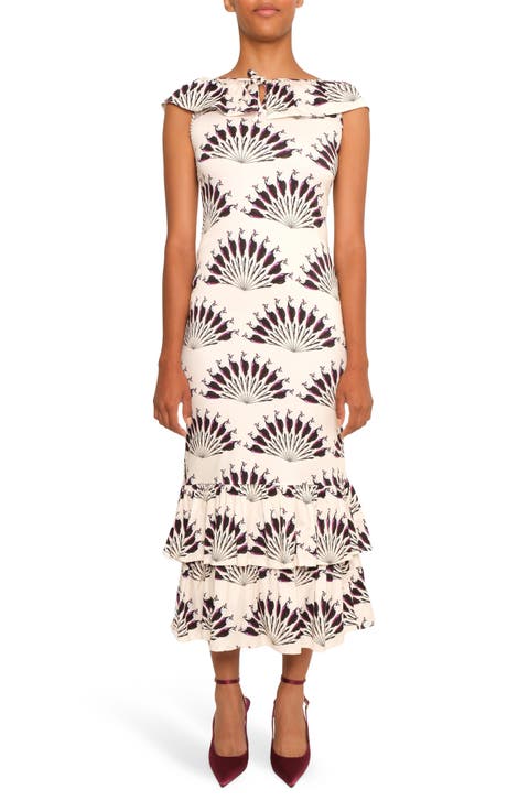 Stillness Bird Print Dress