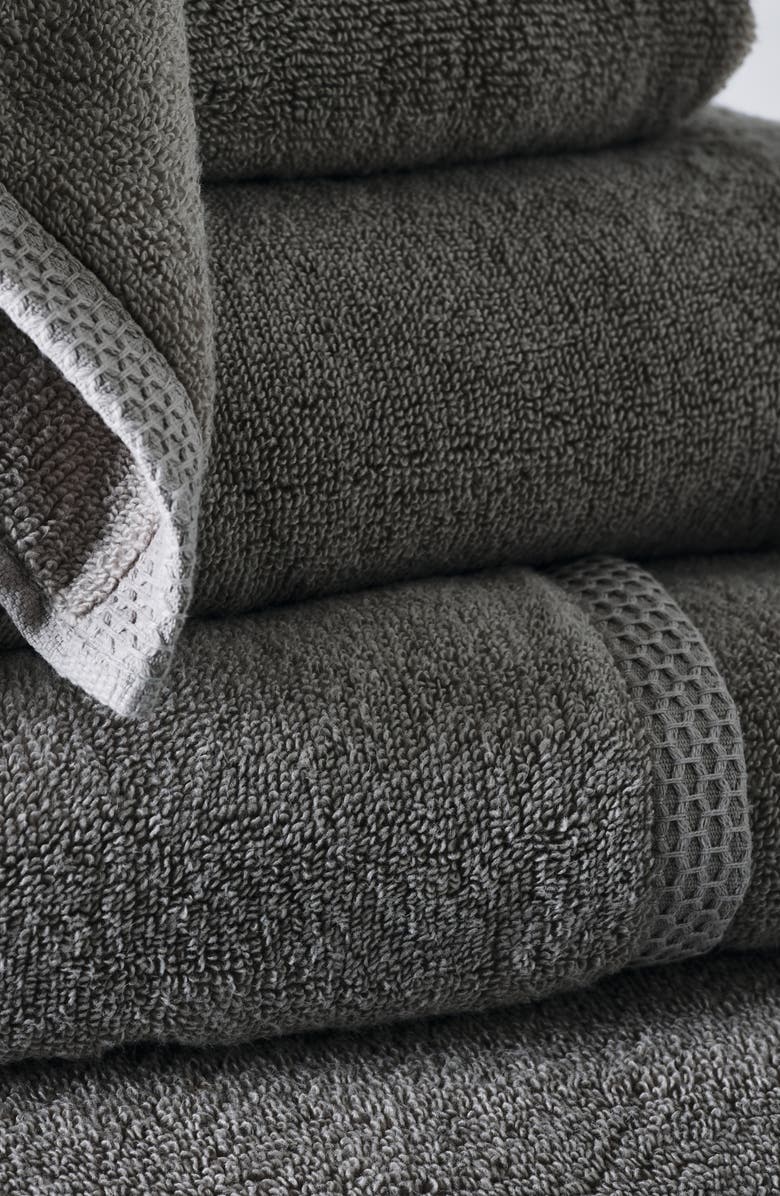 The White Company Waffle Edge Spa Bath Sheet, Alternate, color, 