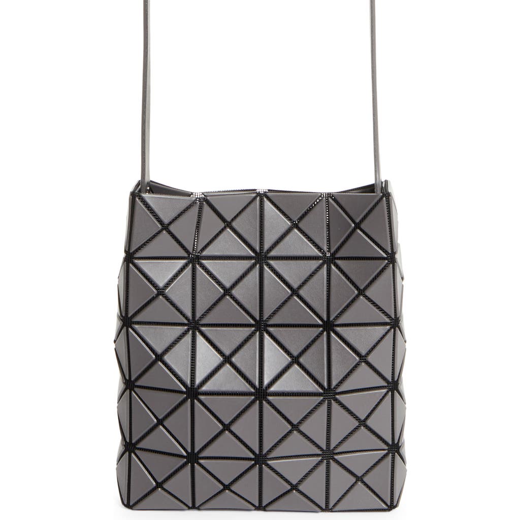 Bao Bao Issey Miyake Prism Matte Crossbody Bag In Gray