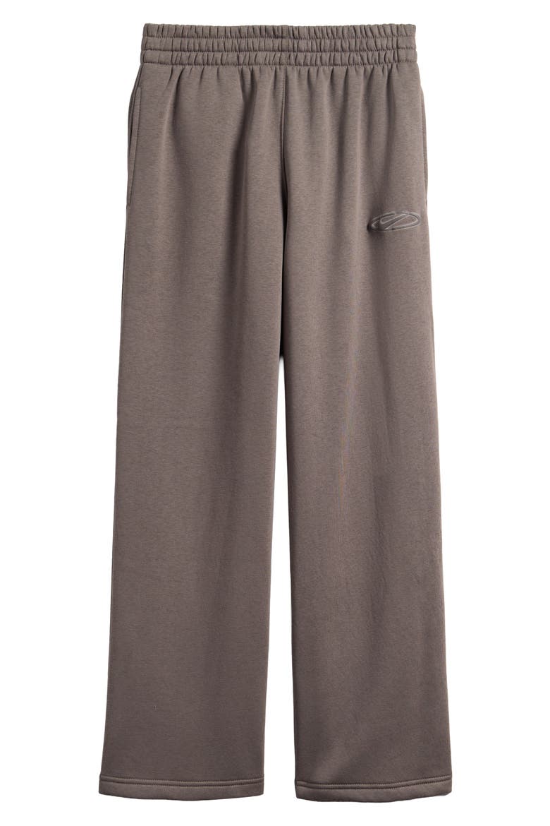 Kids' Club Fleece Wide Leg Pants, Main, color, CAVE STONE/ MOON PARTICLE