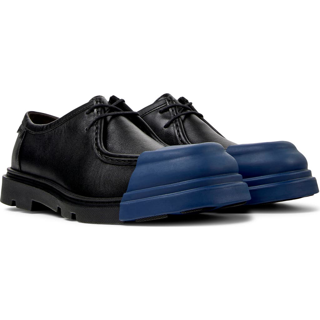 Camper Junction Cap Toe Penny Loafer In Black