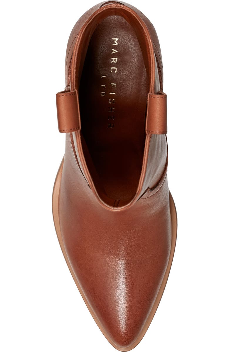 Marc Fisher LTD Marlie Western Boot, Alternate, color, Medium Natural 102