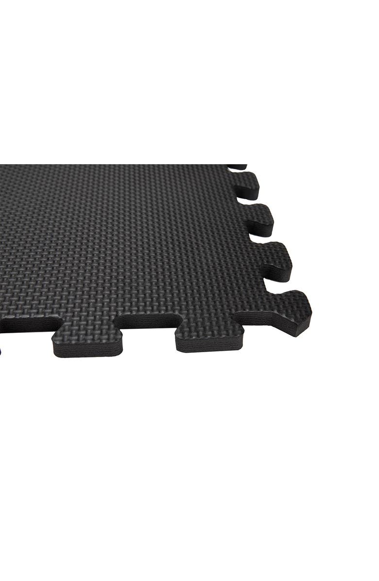 MIND READER Locking Puzzle Fitness and Exercise Mat - Set of 4, Alternate, color, 