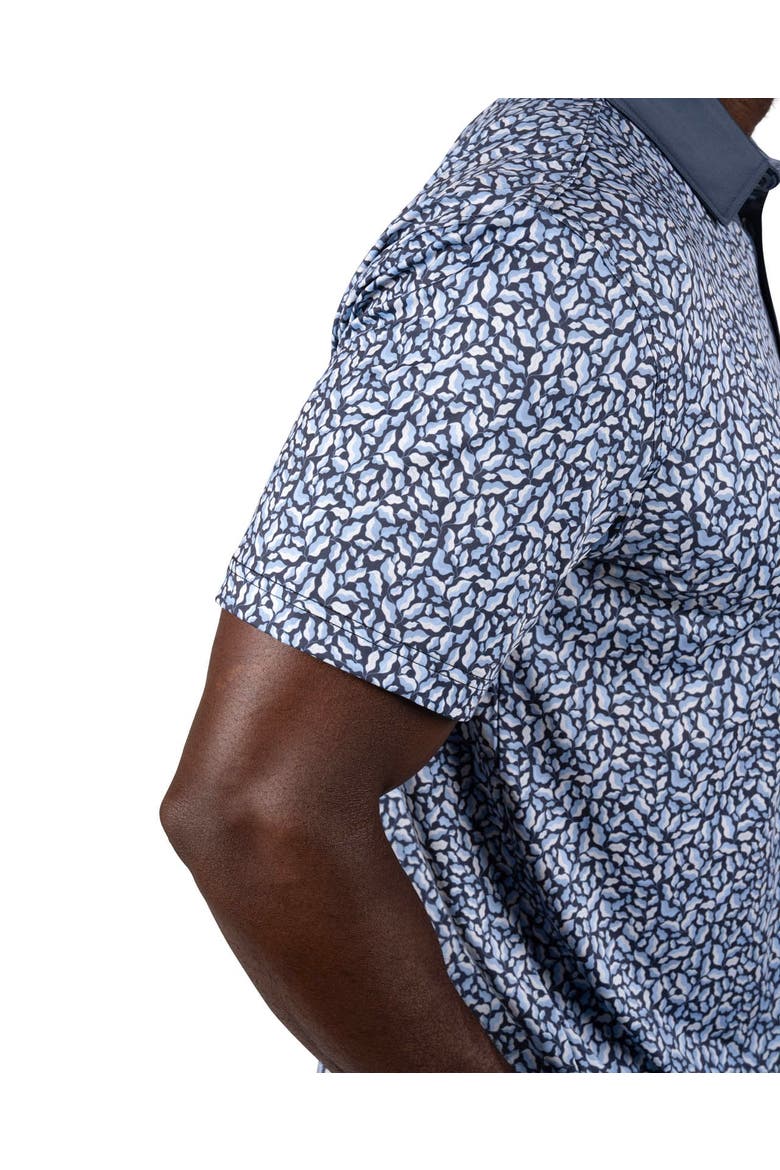 Spring Fortune Polo, Alternate, color, Blue/Black Sand