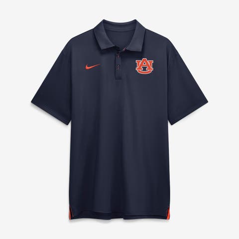 Men's Nike Navy Auburn Tigers 2026 Sideline Tour Dri-FIT Polo