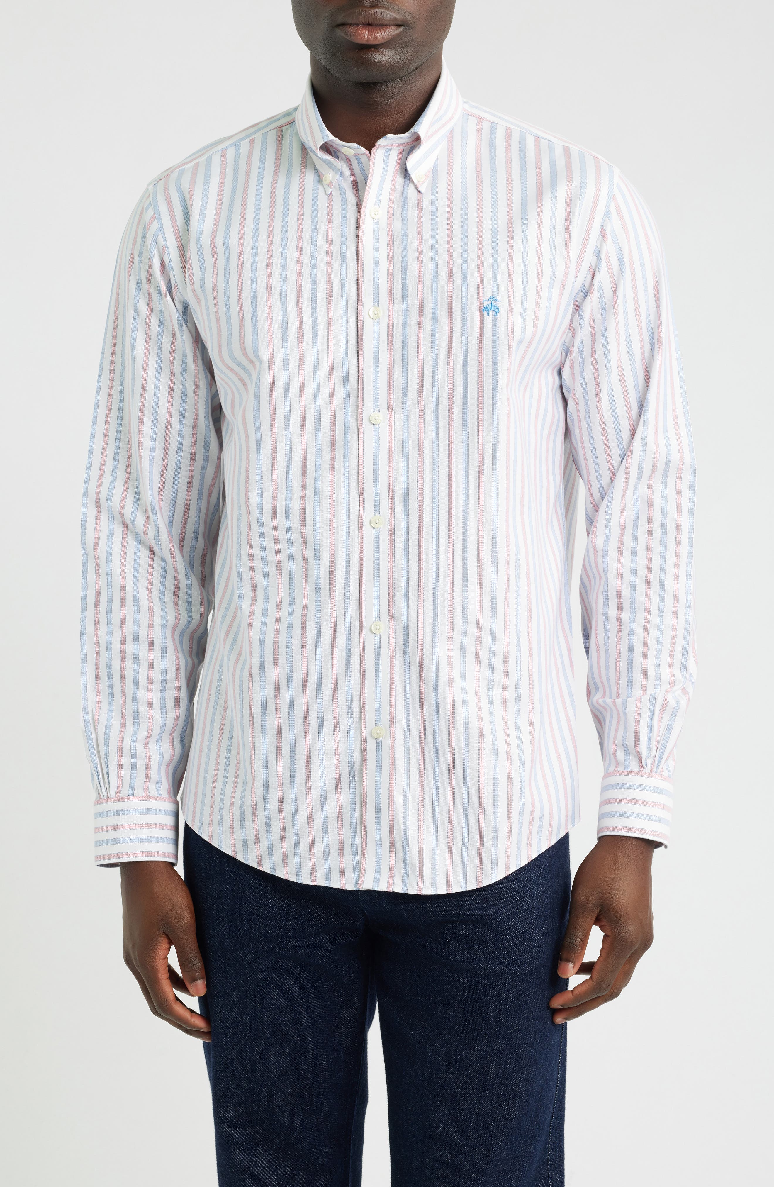 selected BLUE RED OUTLINE STRIPE