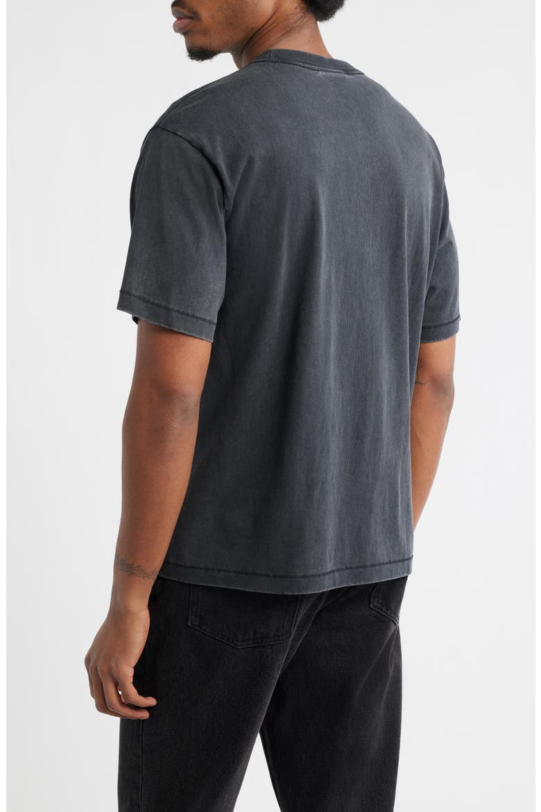 Arc Logo Appliqué T-Shirt, Alternate, color, BLACK