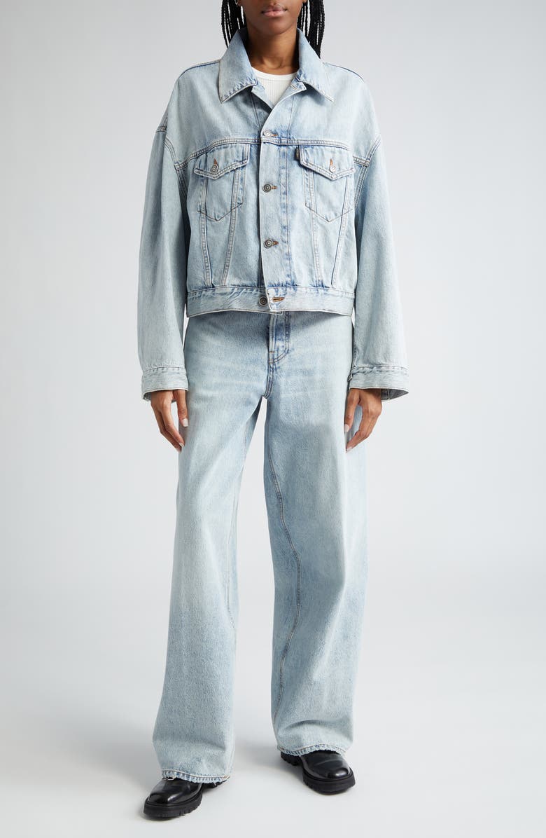 Haikure Bethany Wide Leg Jeans, Alternate, color, 